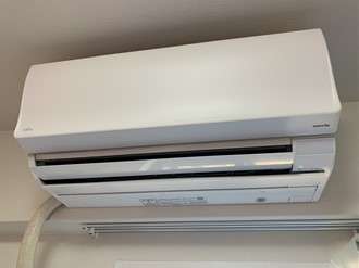 京都市中京区でエアコンクリーニング|富士通AS-M22D